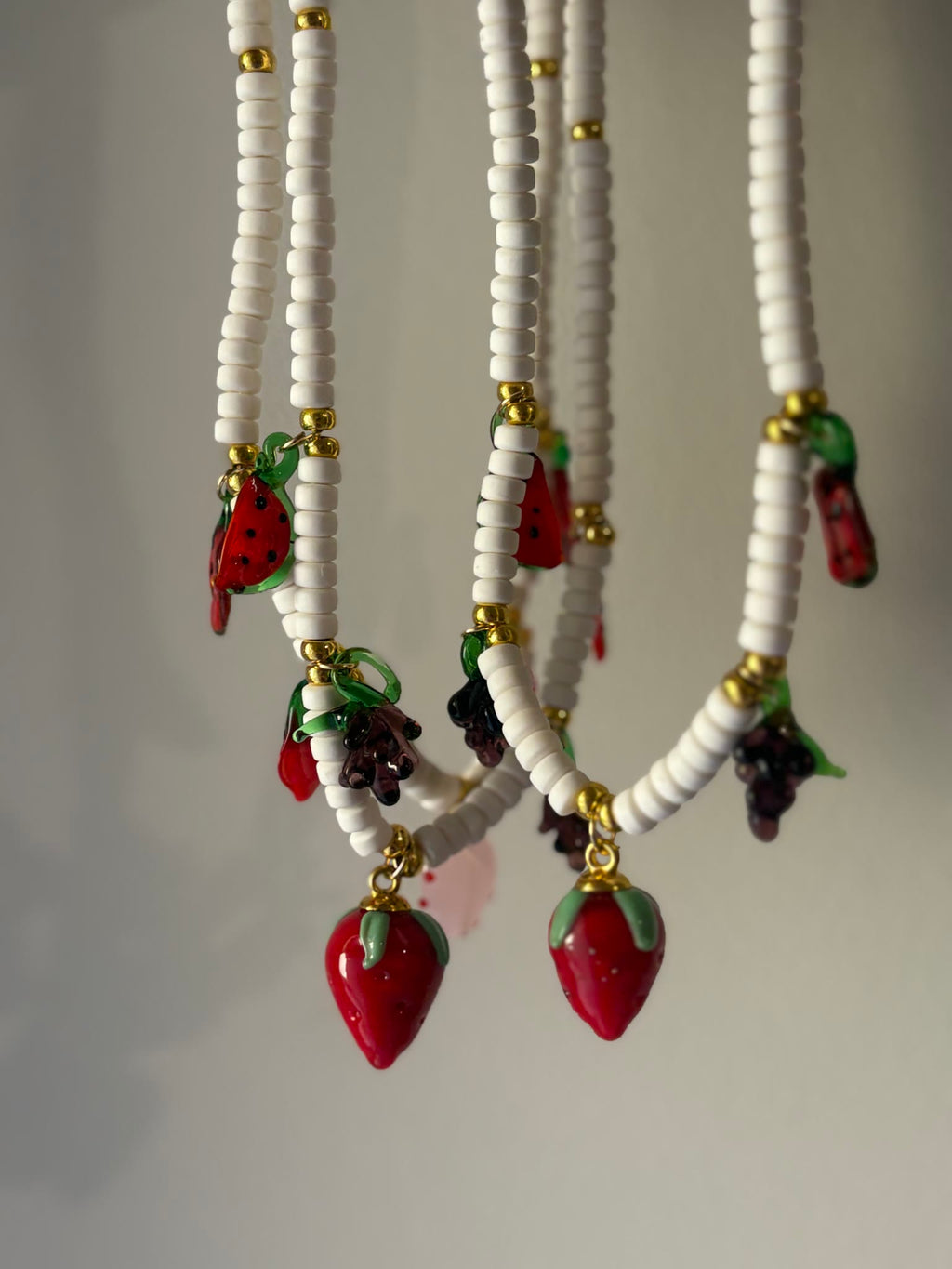 Salade de Fruits necklace, detail